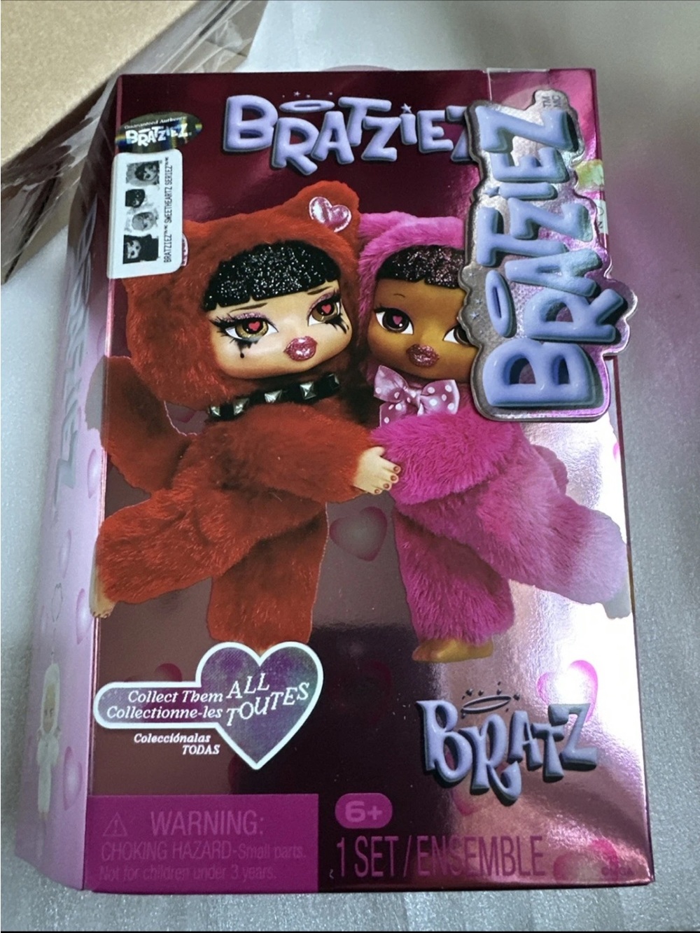 NEW‼️Bratz Bratziez Sweetheartz Seriez Jade plush keychain - Picture 4 of 16